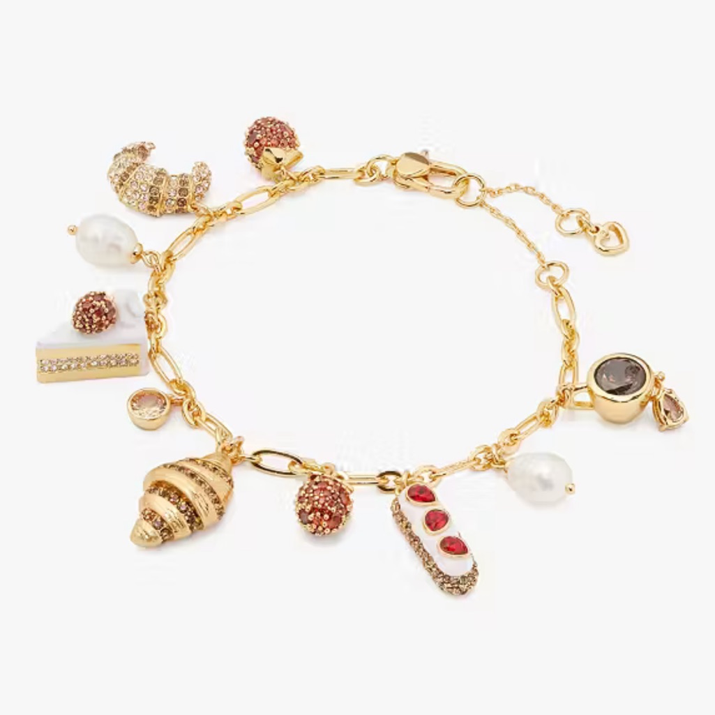 $178 Kate Spade Patisserie Charm Bracelet